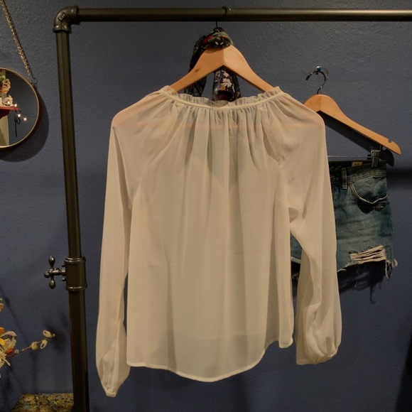 Lightweight spring boho blouse - Picture 3 of 4